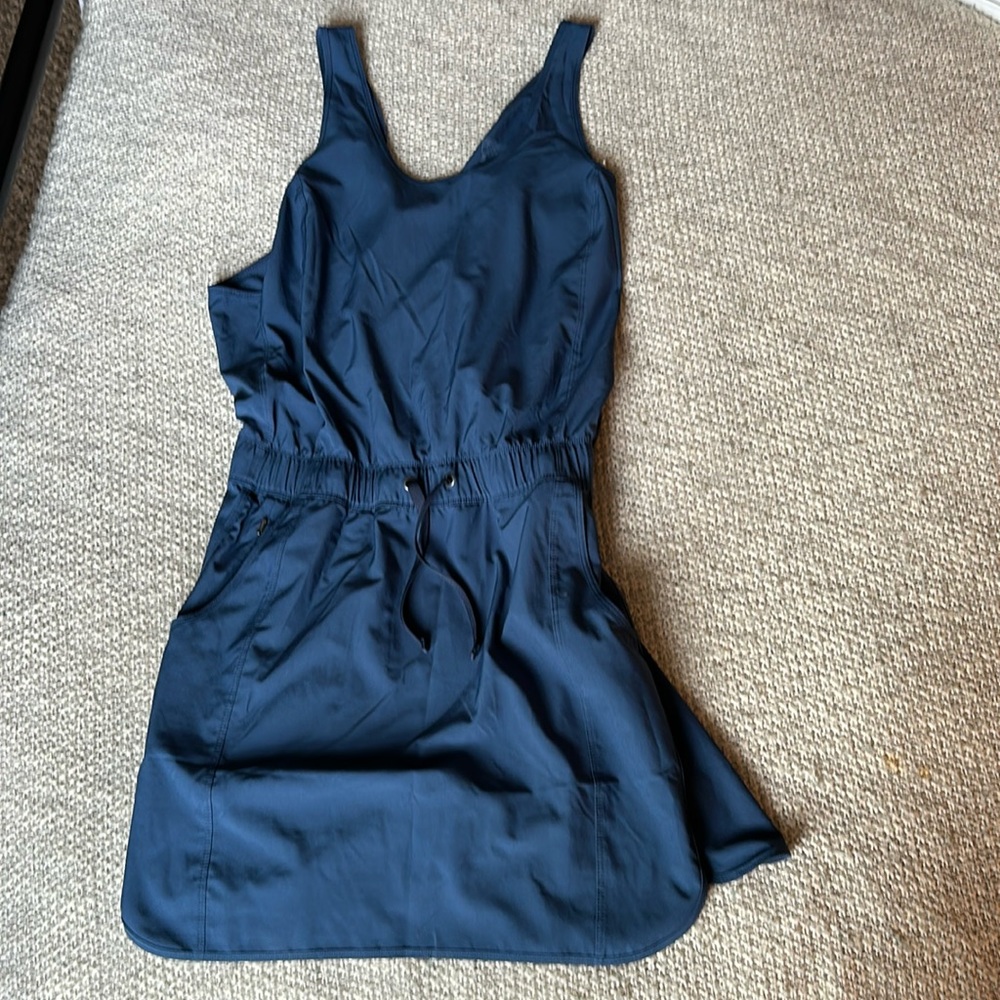 Navy blue dress